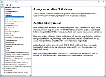 A számlázó program súgója